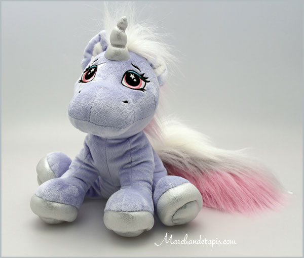 peluche licorne sequin