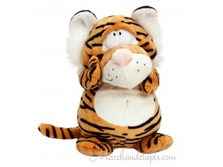 Peluche Podgey Tigre - Taille 26cm