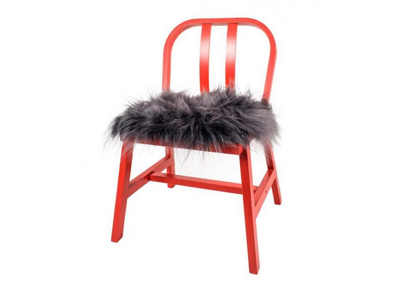 Peau de mouton carré assise de chaise Sélection Marchand de tapis Peau de mouton carré assise de chaise Sélection Marchand de tapis