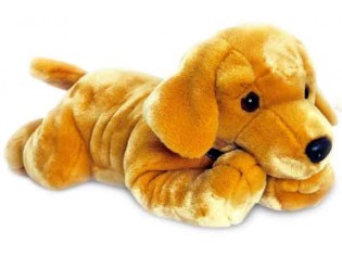 Peluche de chien Labrador, taille 90cm