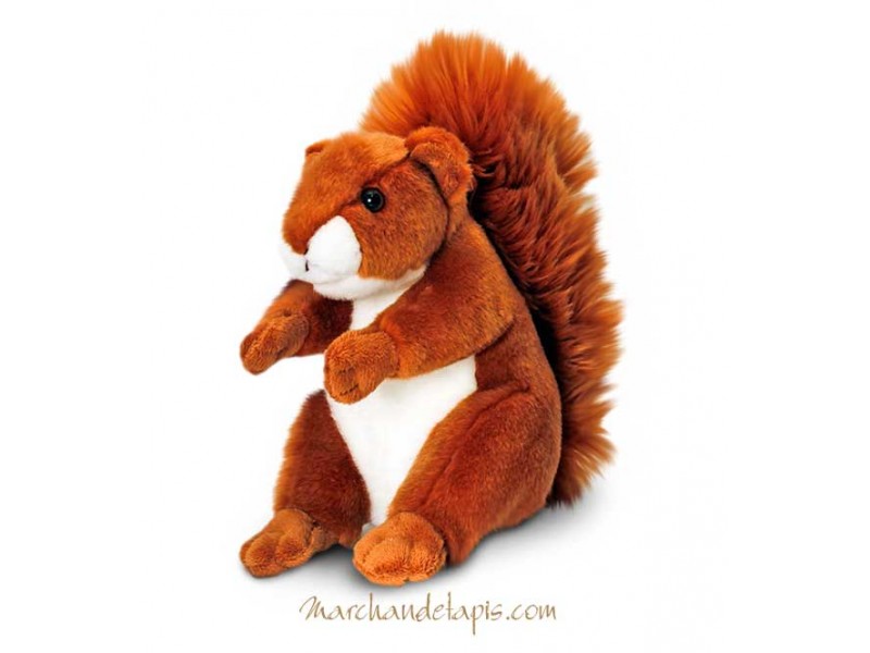 Peluche Ecureuil - Taille 25cm - Keel toys - Peluches de très grande qualité