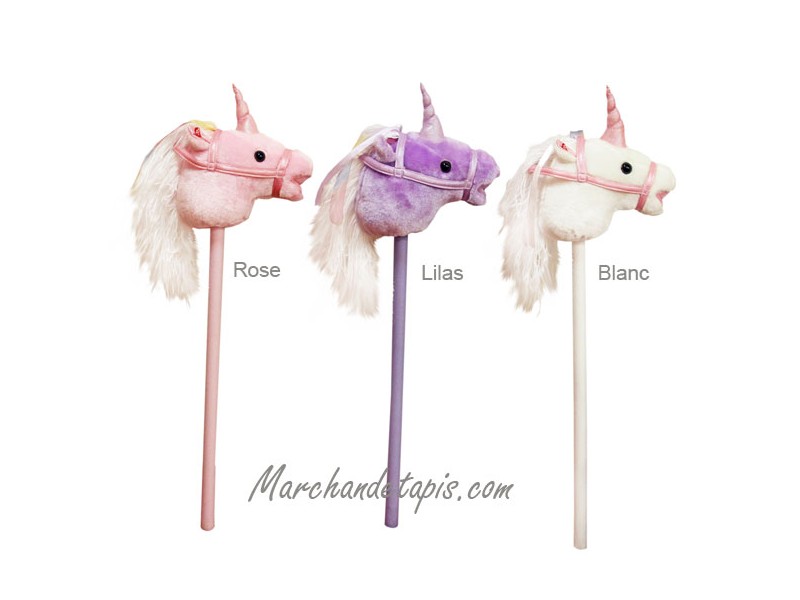 Licorne 70cm Blanche Keel Toys - Le rêve des petites princesses.