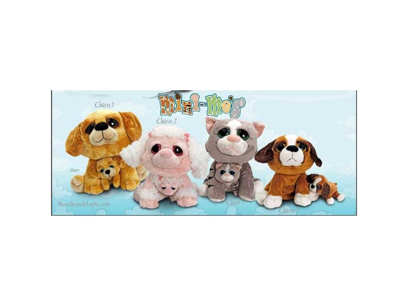 Peluche-Mini Meg's Ferme - Taille 25cm