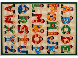 Tapis pour enfant Alphabet | Tapis SEVI ABC 100x140cm | Marchandetapis