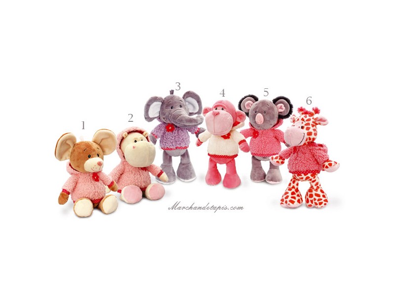 Peluche Sugar Coated N°3 - Taille 25cm - Les Podgeys Dragons - Peluches de très grande qualité