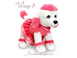 Peluche chien Wags 5 - Taille 30cm