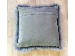 Coussin Cachemire 40cm x 40cm Gris