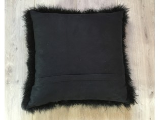 Coussin Cachemire 40cm x 40cm Noir