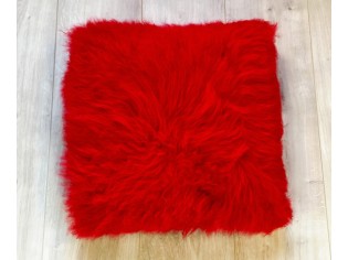 Coussin Cachemire 40cm x 40cm Rouge