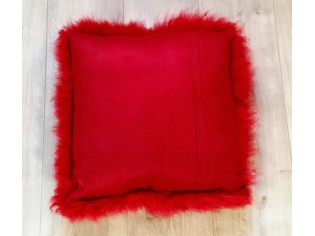 Coussin Cachemire 40cm x 40cm Rouge