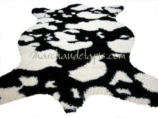 Tapis Shaggy Polypropylène VACHE 160cm x 230cm