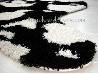 Tapis Shaggy Polypropylène VACHE 160cm x 230cm