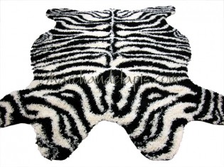 Tapis Shaggy Polypropylène ZEBRE 160cm x 230cm