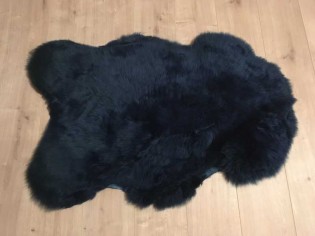 Peau de mouton. NavyBlue - 100-110cm