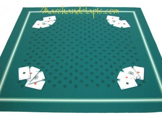 Tapis pour jeux de cartes, 16 cartes Marchand de tapis