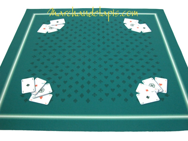 Tapis pour jeux de cartes, 16 cartes Marchand de tapis