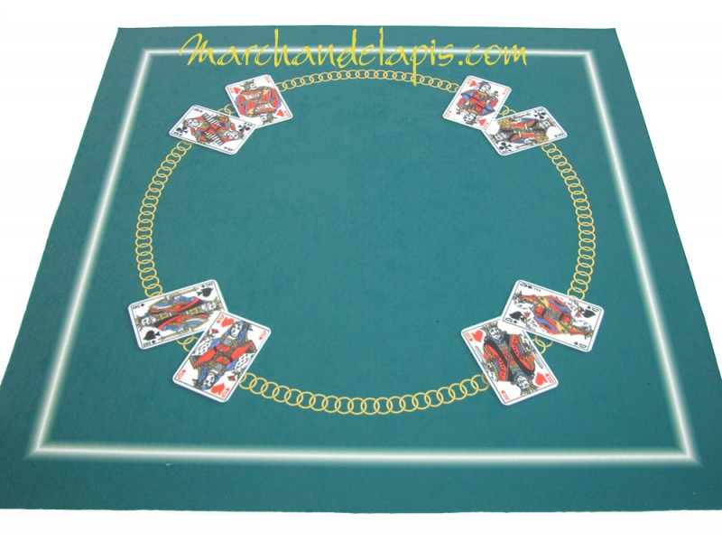 Tapis pour jeux de cartes, Cartes Cercle Marchand de tapis