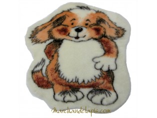 Tapis enfant fantaisie décor chien