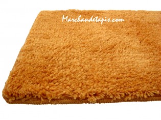 Tapis Shaggy Bain Orange 55cm x 85cm