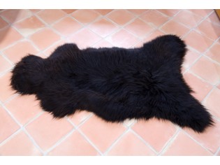 Peau de mouton UK - Marron naturel - 110/120cm - 09