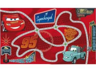 Tapis enfant Disney Cars Circuit, 100x170cm