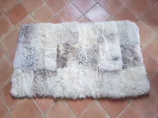 Tapis peau de mouton MixMix Mélange 60cmx120cm