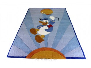 Tapis enfant Disney, Donald avec ballon, 115x168cm