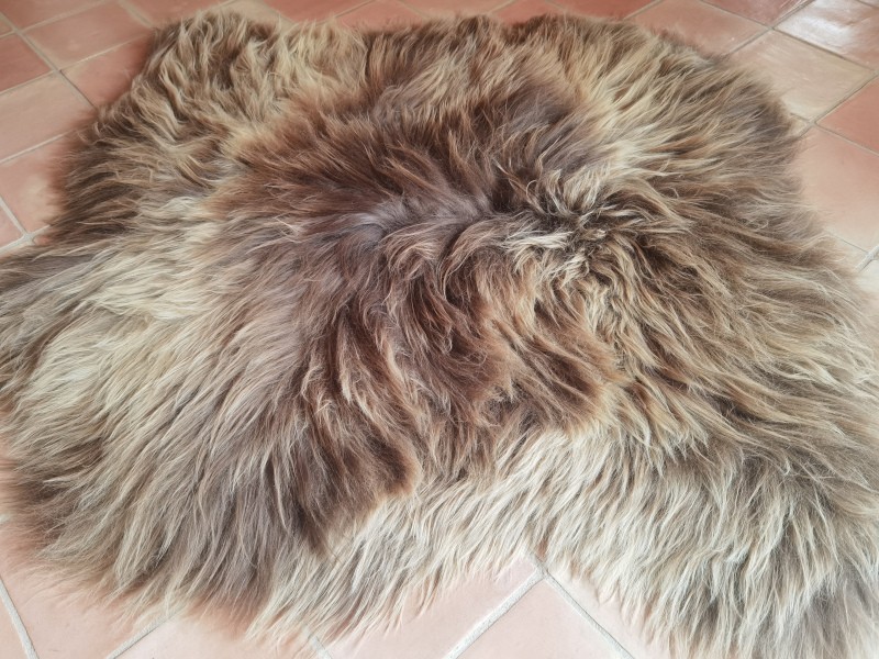 Tapis En Peau De Mouton Véritable – HOME LAMB – Fourrure écologique Et Naturelle – Pour Salon, Chambre – Neuf