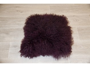 Coussin agneau du Tibet Parme 40cmx40cm. Très joli coussin
