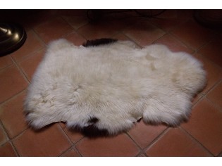 Peau de mouton naturelle | Tapis peau de mouton | Petite peau Albanian