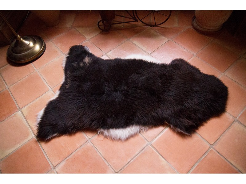 Peau de mouton naturelle | Tapis peau de mouton | Petite peau Albanian