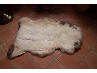 Peau de mouton naturelle | Tapis peau de mouton | Petite peau Albanian