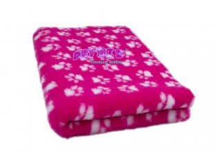 Tapis chien Drybed® antidérapant CERISE PATTES BLANCHES