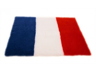 Tapis chien Drybed® antidérapant DRAPEAU FRANÇAIS