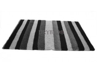 Tapis chien Drybed® antidérapant RAYURES GRISES