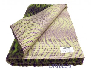 Tapis chien Drybed® antidérapant Tigre Vert et Violet
