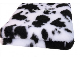 Tapis chien Drybed® antidérapant VACHE NOIR ET BLANC