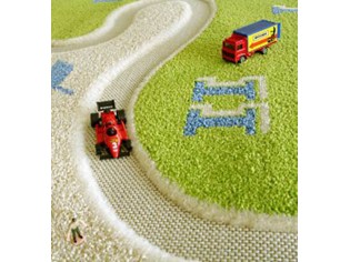 Tapis chambre d'enfant circuit