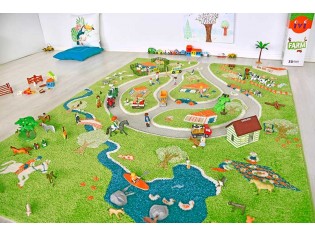 Tapis enfant IVI, Ferme Route