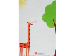 Tapis enfant IVI, Girafe Crème