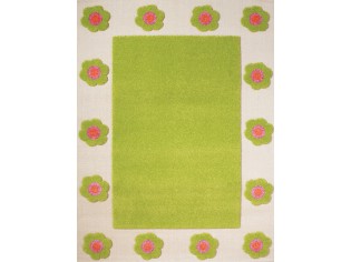 Tapis enfant IVI, Fleurs Mina Vert