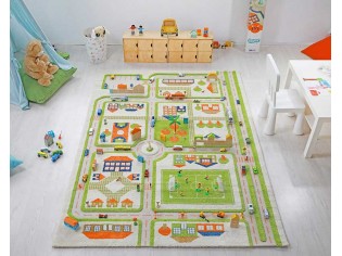 Tapis enfant IVI, 3D Ville Vert