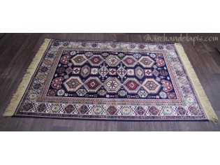 Tapis SORAYA Kasak Bleu Motif 2