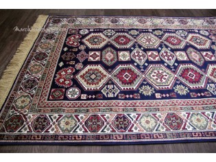 Tapis SORAYA Kasak Bleu Motif 2