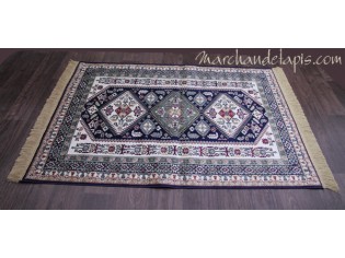 Tapis SORAYA Kasak Bleu Motif 3