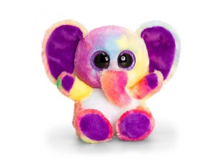 Peluche Animotsu Éléphant Arc en ciel 15cm