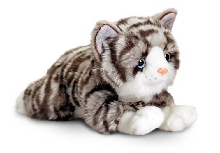 chat en peluche