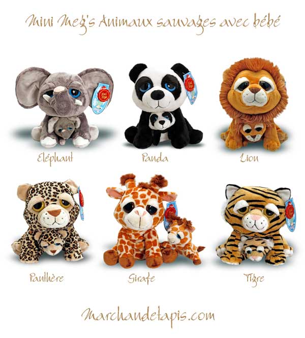 animaux peluche