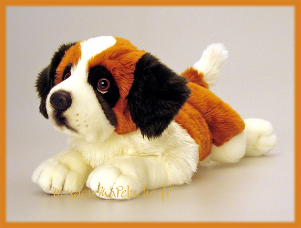 peluche chien saint bernard