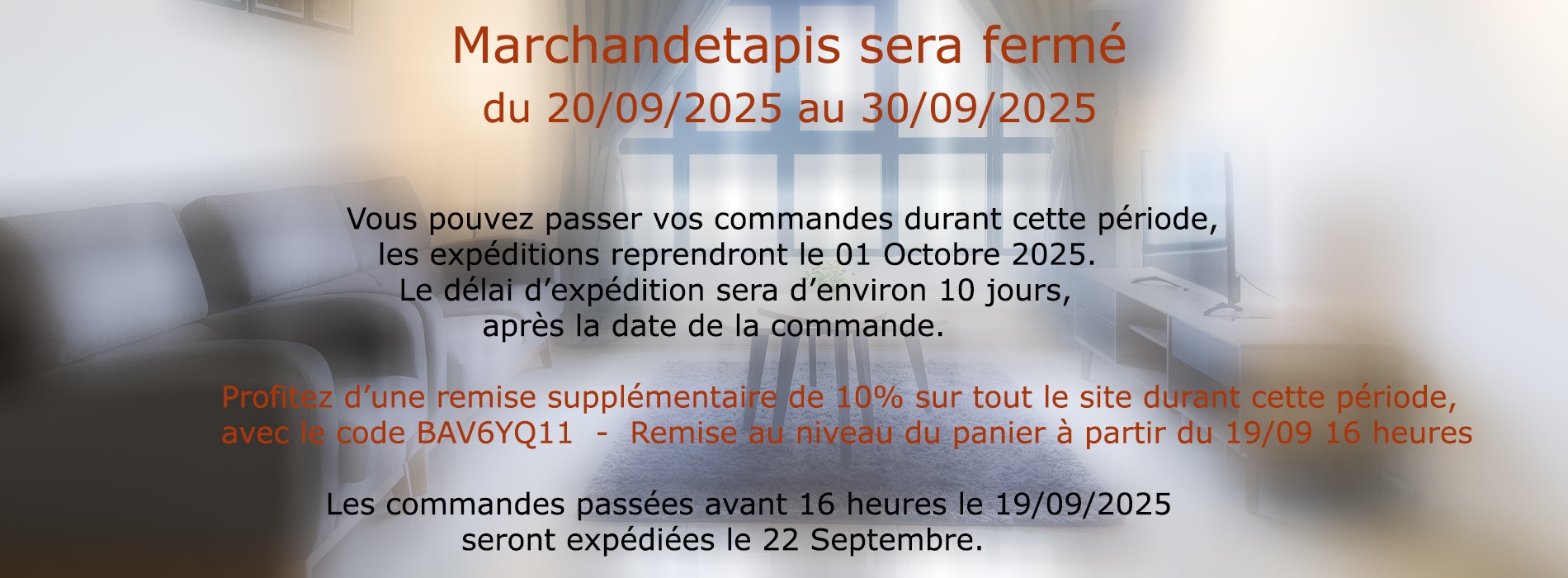 Marchand de tapis Promo